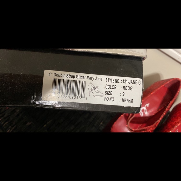 “Ruby Red Slippers” - Picture 3 of 3